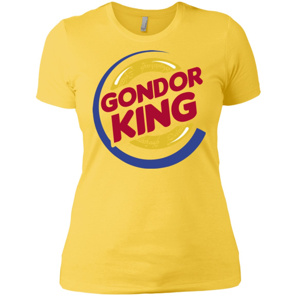 T-Shirts Vibrant Yellow / X-Small Gondor King Women's Premium T-Shirt