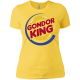 T-Shirts Vibrant Yellow / X-Small Gondor King Women's Premium T-Shirt