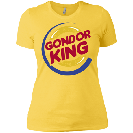 T-Shirts Vibrant Yellow / X-Small Gondor King Women's Premium T-Shirt