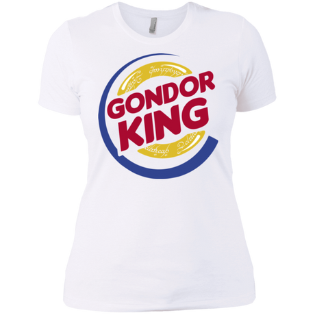 T-Shirts White / X-Small Gondor King Women's Premium T-Shirt