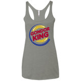 T-Shirts Venetian Grey / X-Small Gondor King Women's Triblend Racerback Tank