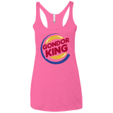 T-Shirts Vintage Pink / X-Small Gondor King Women's Triblend Racerback Tank