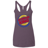 T-Shirts Vintage Purple / X-Small Gondor King Women's Triblend Racerback Tank