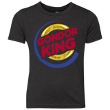 T-Shirts Vintage Black / YXS Gondor King Youth Triblend T-Shirt