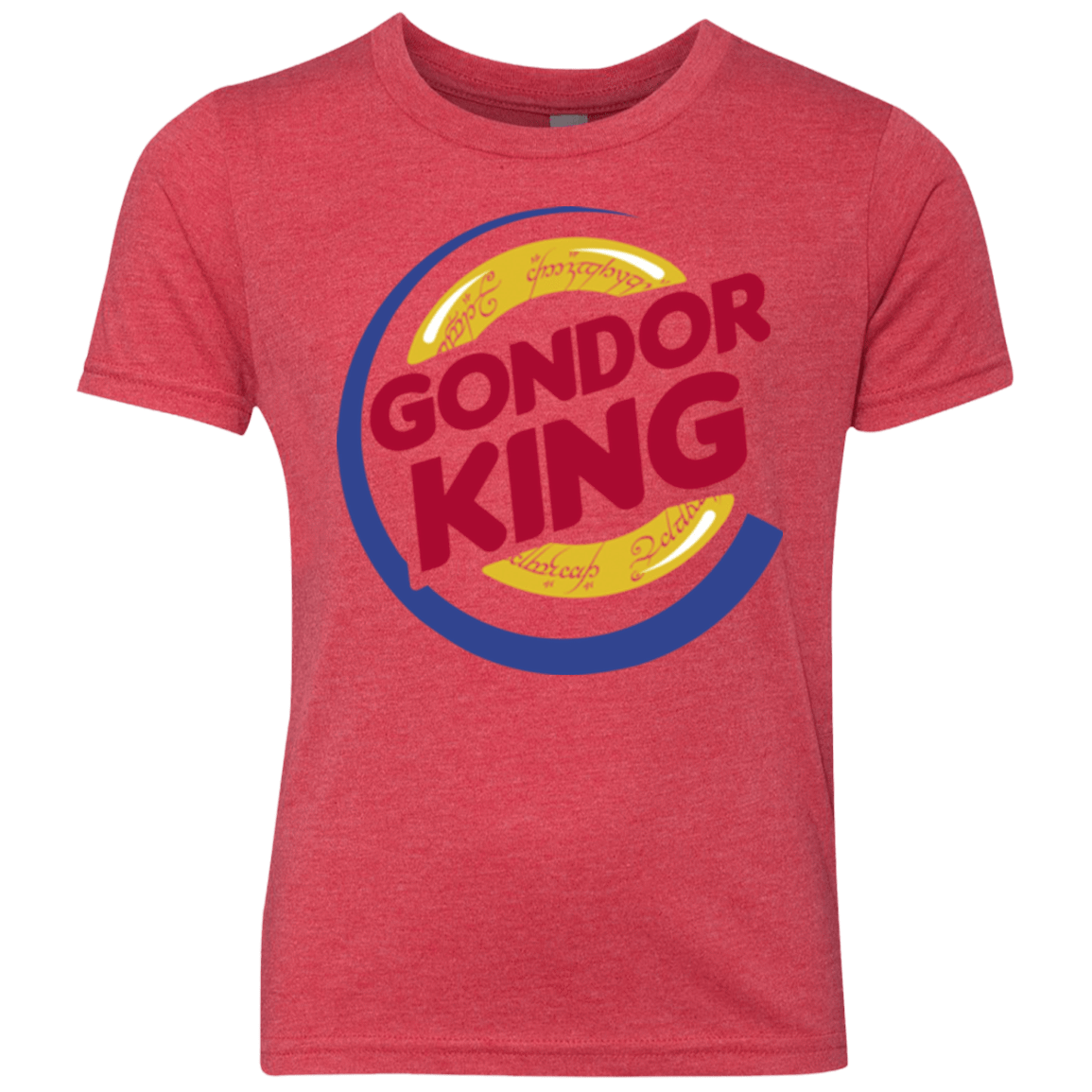 T-Shirts Vintage Red / YXS Gondor King Youth Triblend T-Shirt