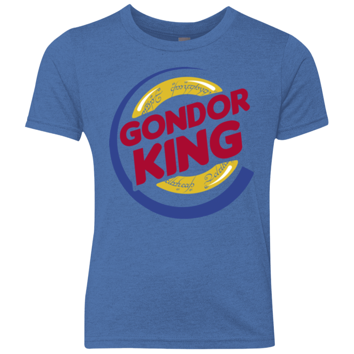 T-Shirts Vintage Royal / YXS Gondor King Youth Triblend T-Shirt