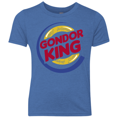 T-Shirts Vintage Royal / YXS Gondor King Youth Triblend T-Shirt