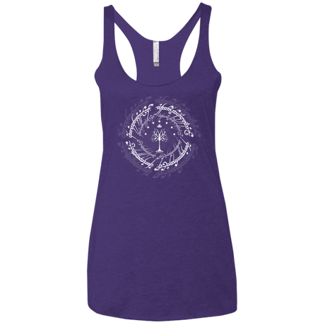 T-Shirts Purple / X-Small Gondor Women's Triblend Racerback Tank