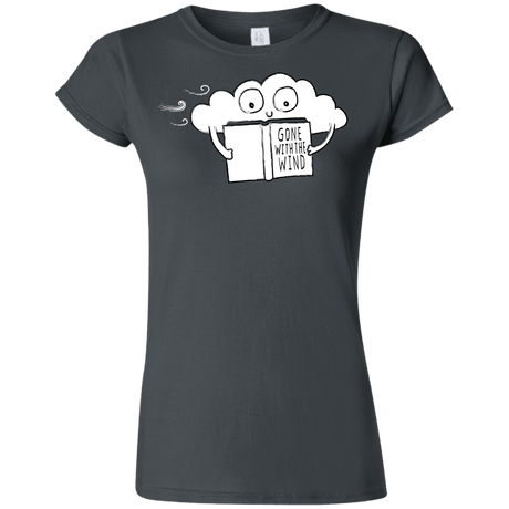 T-Shirts Charcoal / S Gone with the Wind Junior Slimmer-Fit T-Shirt