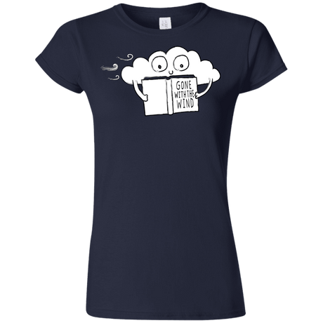 T-Shirts Navy / S Gone with the Wind Junior Slimmer-Fit T-Shirt