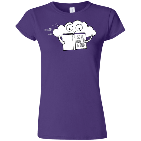 T-Shirts Purple / S Gone with the Wind Junior Slimmer-Fit T-Shirt