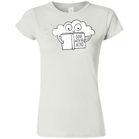 T-Shirts White / S Gone with the Wind Junior Slimmer-Fit T-Shirt