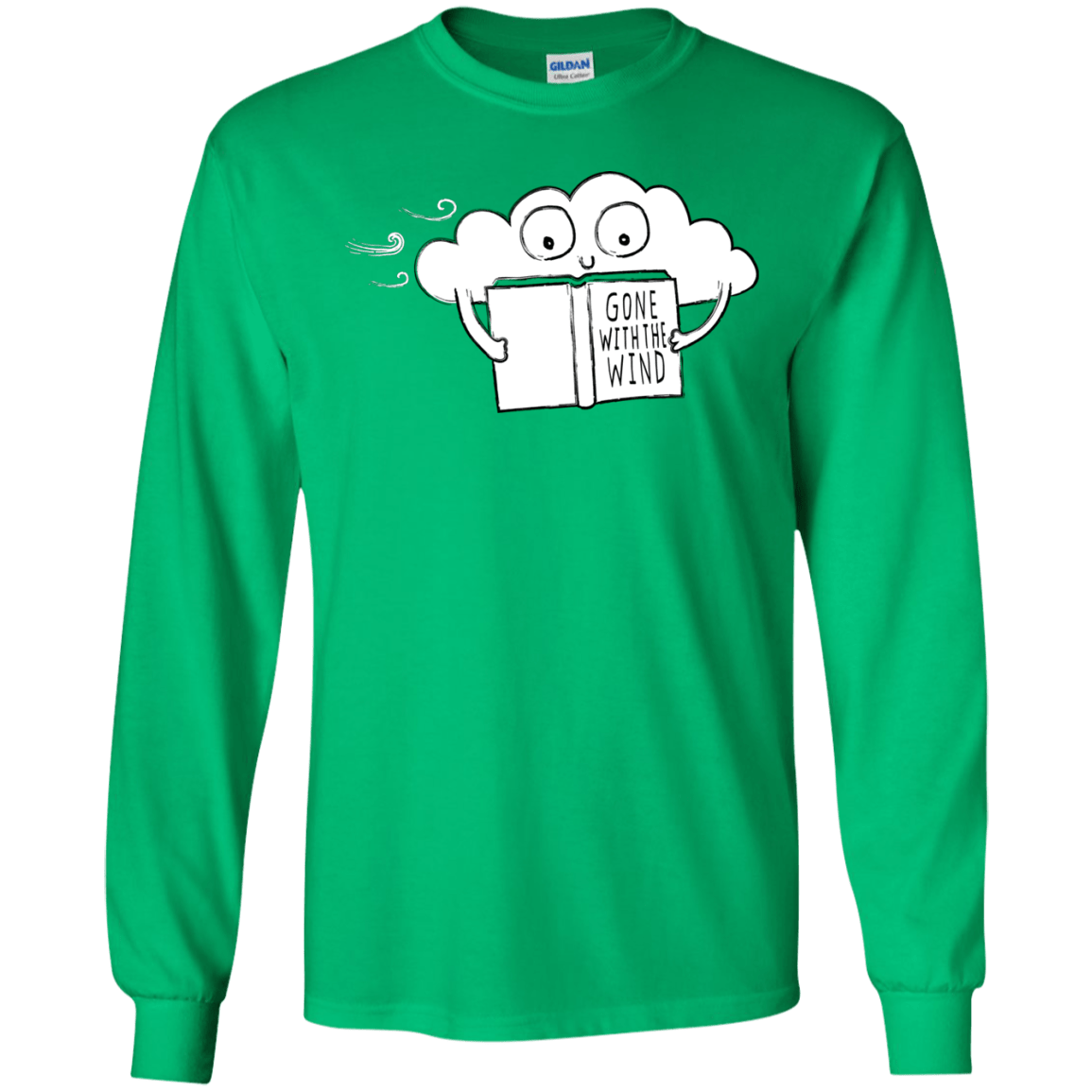 T-Shirts Irish Green / S Gone with the Wind Men's Long Sleeve T-Shirt