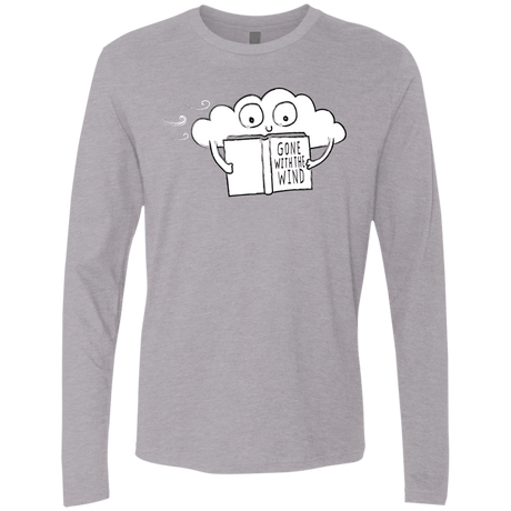 T-Shirts Heather Grey / S Gone with the Wind Men's Premium Long Sleeve