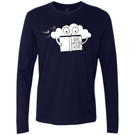 T-Shirts Midnight Navy / S Gone with the Wind Men's Premium Long Sleeve
