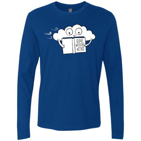 T-Shirts Royal / S Gone with the Wind Men's Premium Long Sleeve