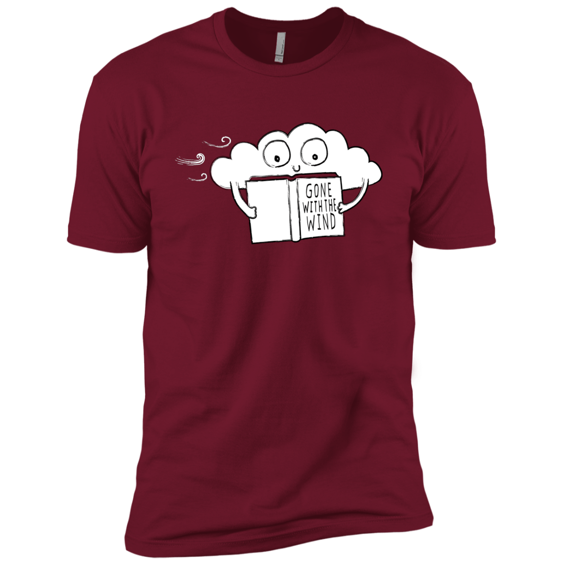 T-Shirts Cardinal / X-Small Gone with the Wind Men's Premium T-Shirt