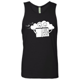 T-Shirts Black / S Gone with the Wind Men's Premium Tank Top