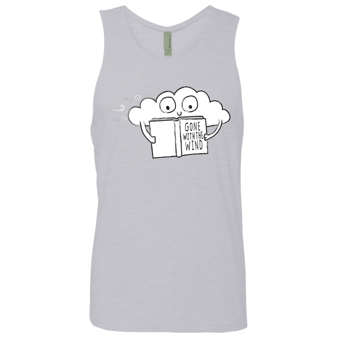 T-Shirts Heather Grey / S Gone with the Wind Men's Premium Tank Top