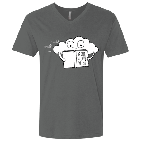 T-Shirts Heavy Metal / X-Small Gone with the Wind Men's Premium V-Neck