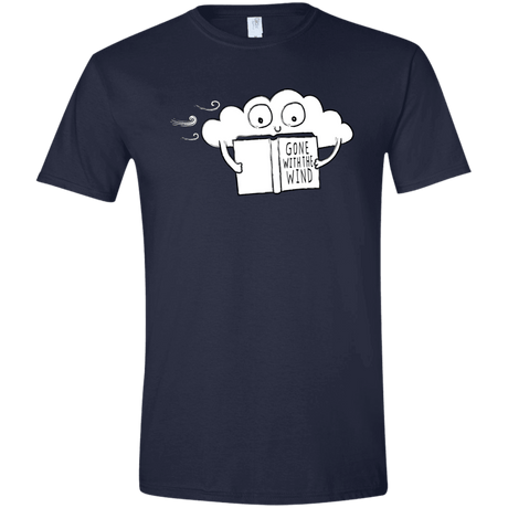T-Shirts Navy / X-Small Gone with the Wind Men's Semi-Fitted Softstyle