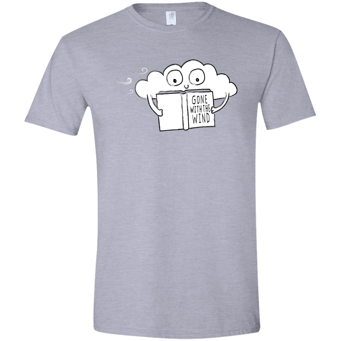 T-Shirts Sport Grey / X-Small Gone with the Wind Men's Semi-Fitted Softstyle