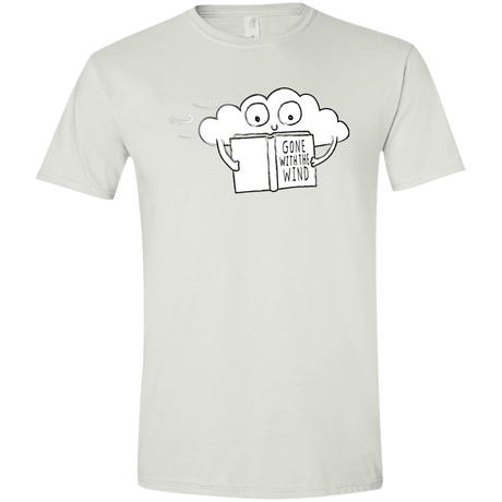 T-Shirts White / X-Small Gone with the Wind Men's Semi-Fitted Softstyle