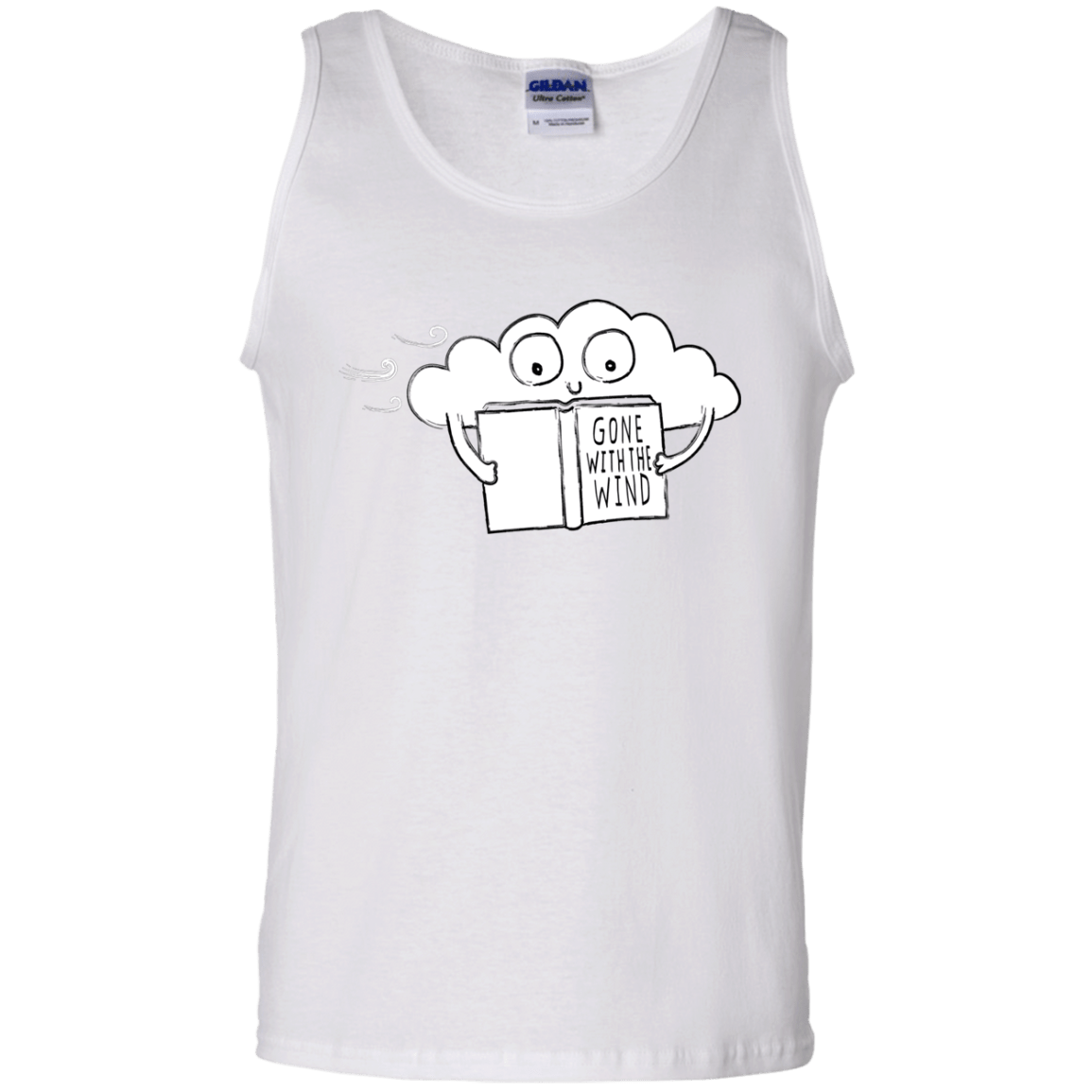 T-Shirts White / S Gone with the Wind Men's Tank Top
