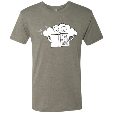 T-Shirts Venetian Grey / S Gone with the Wind Men's Triblend T-Shirt
