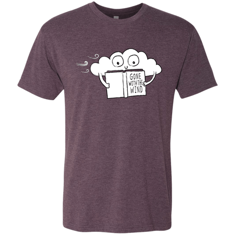 T-Shirts Vintage Purple / S Gone with the Wind Men's Triblend T-Shirt
