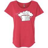 T-Shirts Vintage Red / X-Small Gone with the Wind Triblend Dolman Sleeve