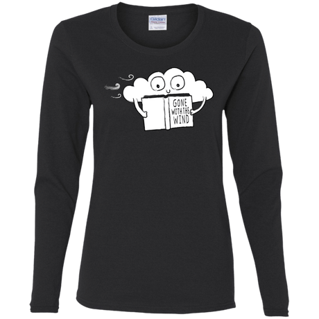 T-Shirts Black / S Gone with the Wind Women's Long Sleeve T-Shirt