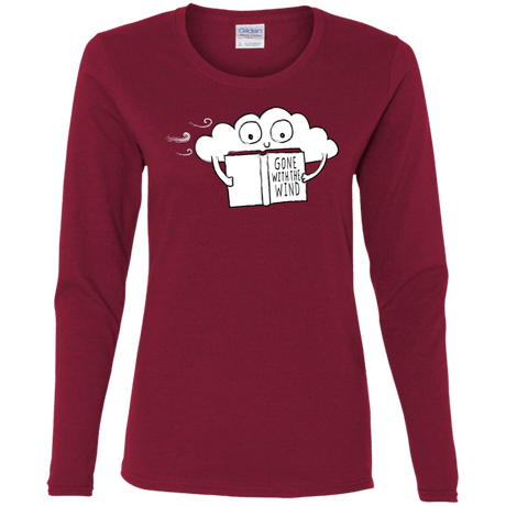 T-Shirts Cardinal / S Gone with the Wind Women's Long Sleeve T-Shirt