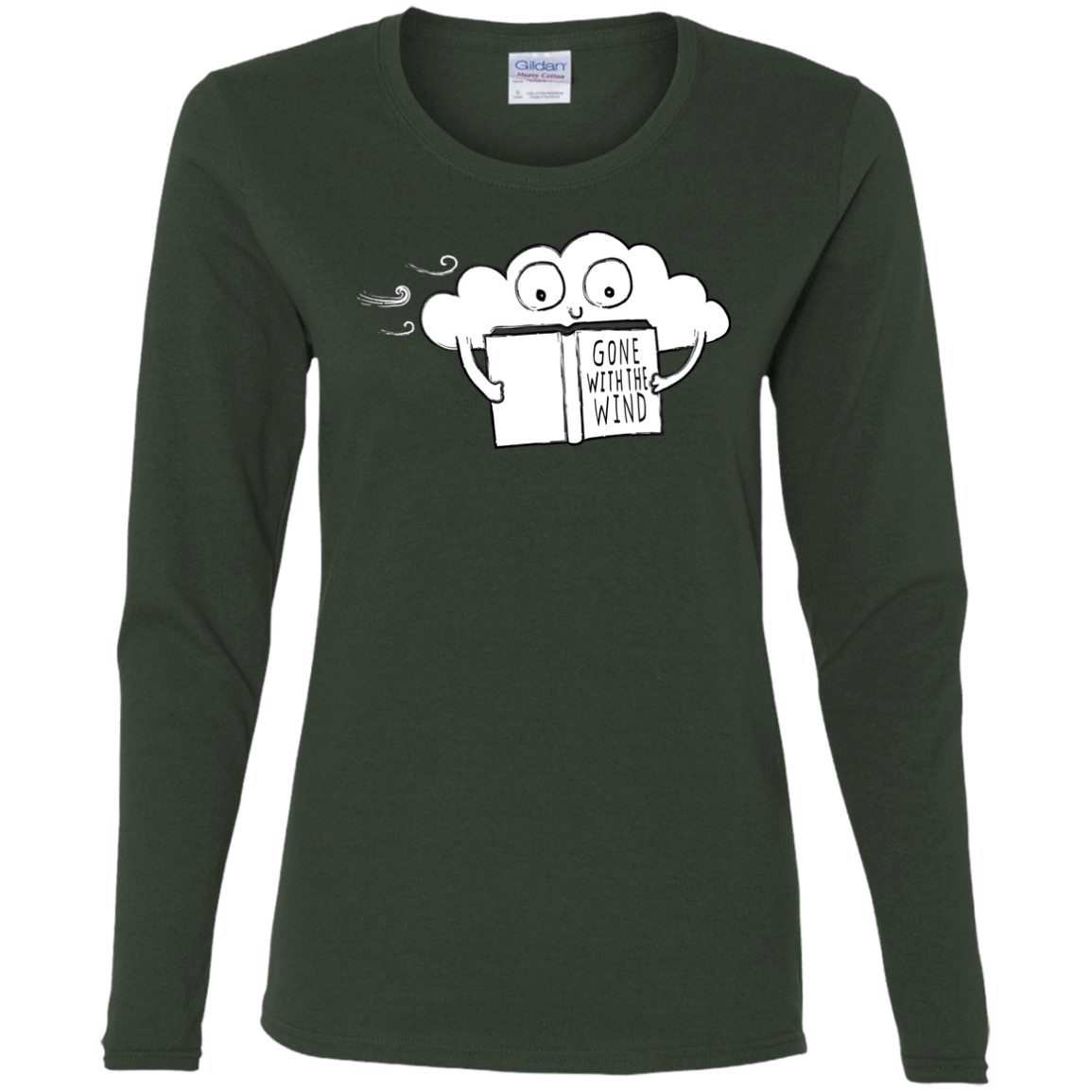 T-Shirts Forest / S Gone with the Wind Women's Long Sleeve T-Shirt