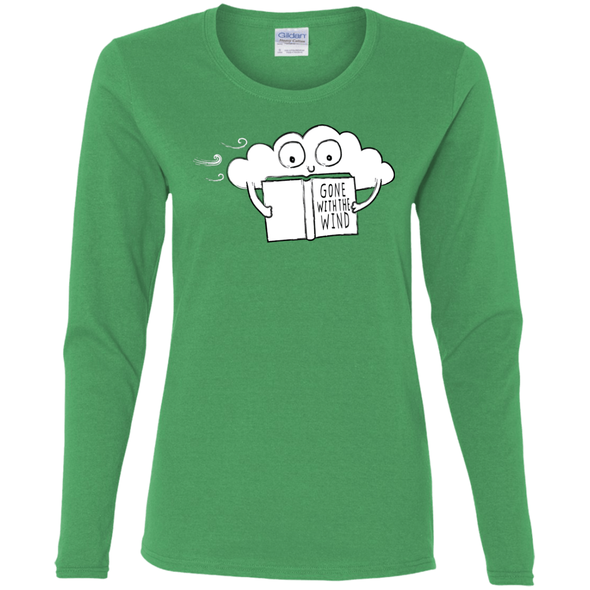 T-Shirts Irish Green / S Gone with the Wind Women's Long Sleeve T-Shirt