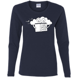 T-Shirts Navy / S Gone with the Wind Women's Long Sleeve T-Shirt