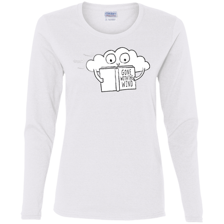 T-Shirts White / S Gone with the Wind Women's Long Sleeve T-Shirt