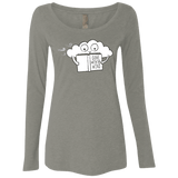 T-Shirts Venetian Grey / S Gone with the Wind Women's Triblend Long Sleeve Shirt