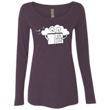 T-Shirts Vintage Purple / S Gone with the Wind Women's Triblend Long Sleeve Shirt