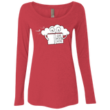 T-Shirts Vintage Red / S Gone with the Wind Women's Triblend Long Sleeve Shirt