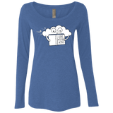 T-Shirts Vintage Royal / S Gone with the Wind Women's Triblend Long Sleeve Shirt