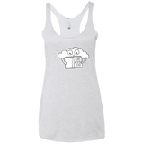 T-Shirts Heather White / X-Small Gone with the Wind Women's Triblend Racerback Tank