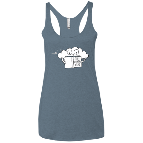 T-Shirts Indigo / X-Small Gone with the Wind Women's Triblend Racerback Tank