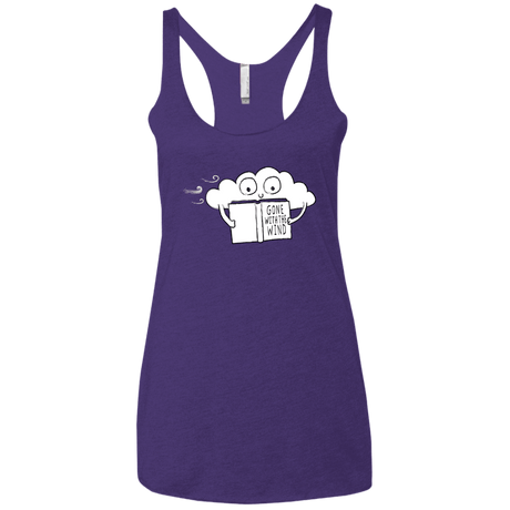 T-Shirts Purple Rush / X-Small Gone with the Wind Women's Triblend Racerback Tank