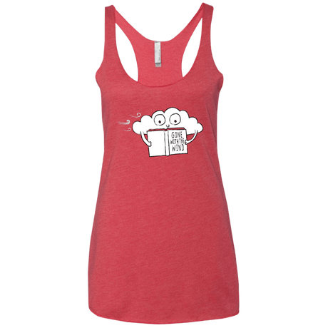 T-Shirts Vintage Red / X-Small Gone with the Wind Women's Triblend Racerback Tank