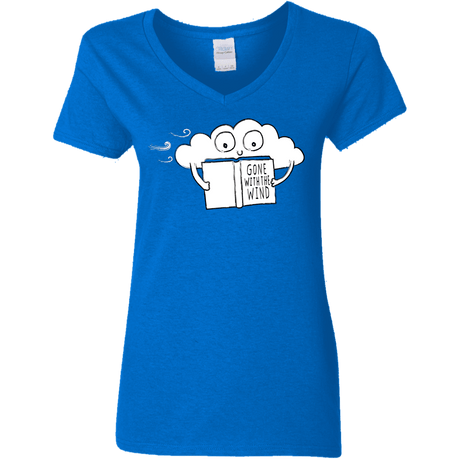 T-Shirts Royal / S Gone with the Wind Women's V-Neck T-Shirt