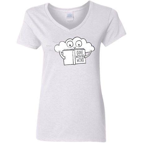 T-Shirts White / S Gone with the Wind Women's V-Neck T-Shirt