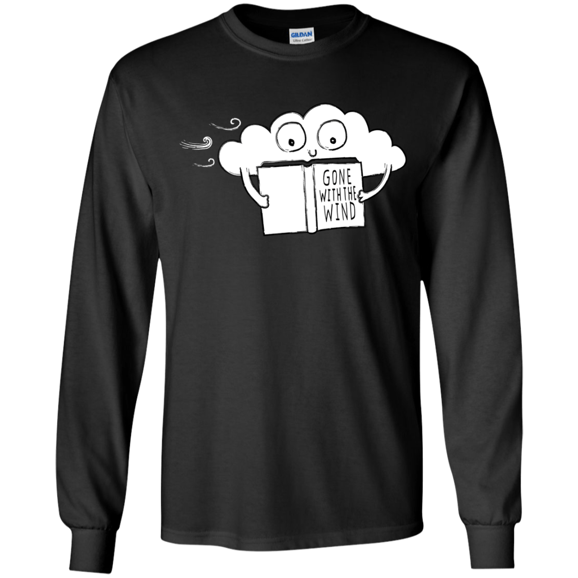 T-Shirts Black / YS Gone with the Wind Youth Long Sleeve T-Shirt