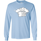 T-Shirts Light Blue / YS Gone with the Wind Youth Long Sleeve T-Shirt