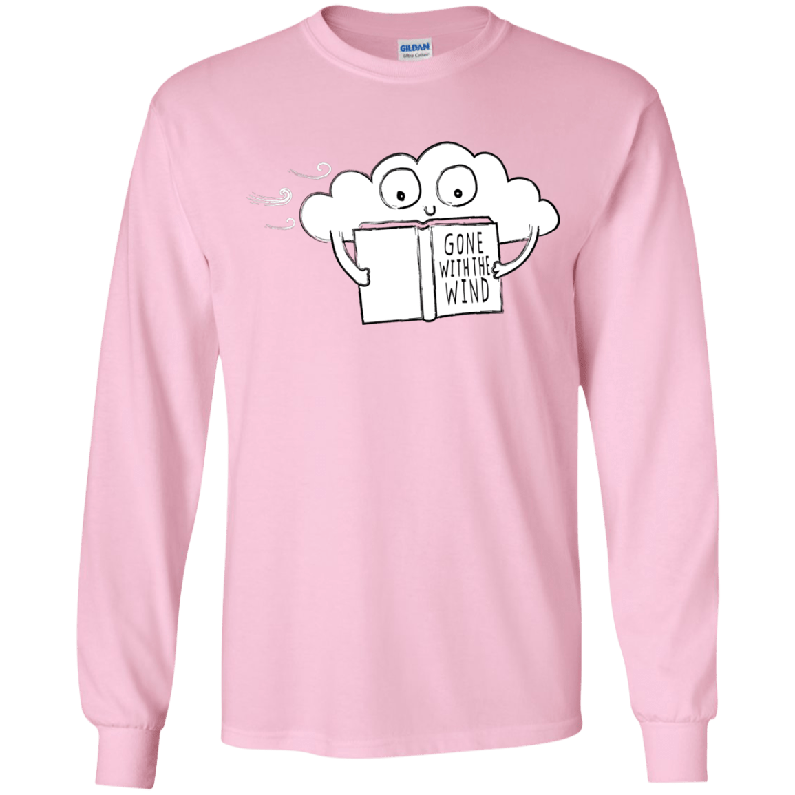 T-Shirts Light Pink / YS Gone with the Wind Youth Long Sleeve T-Shirt